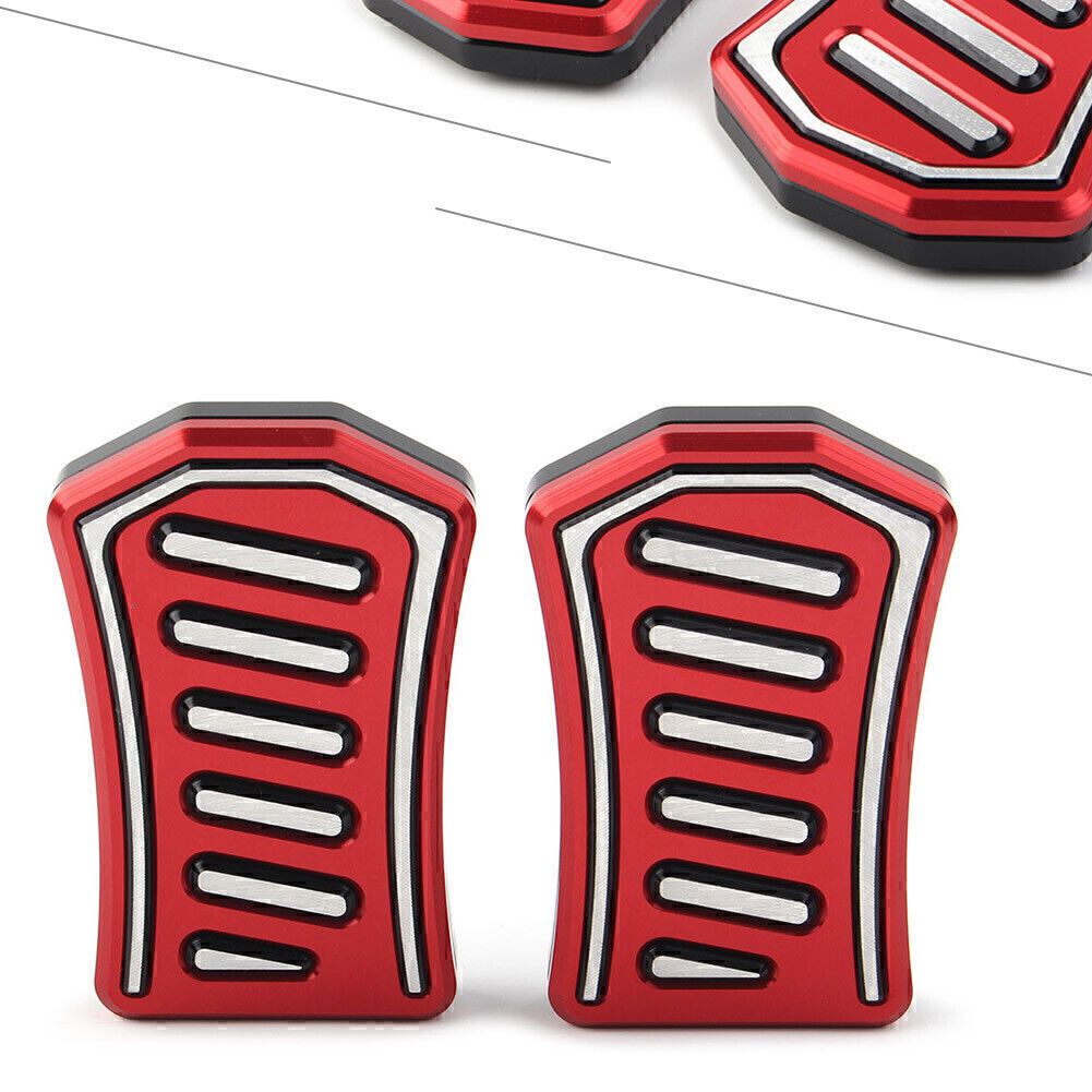 Wide Foot Pegs Pedals Footrest Enlarge for Honda Rebel 500 300 CMX 2019-2021 Red