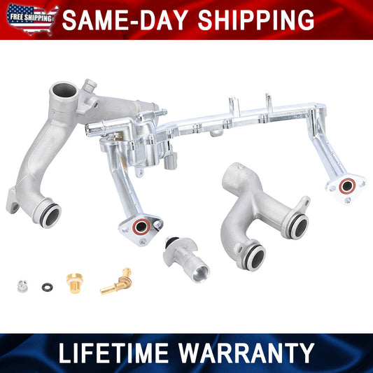 Upgraded Aluminum Coolant System Water Pipe Kit for Jaguar for Land Rover 3.0L V6