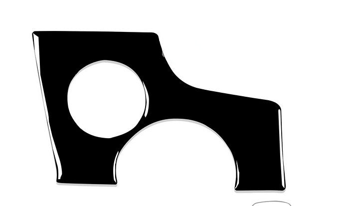 Sleek black interior headlight cover trim suitable for Porsche for Panamera 2017 - 2020