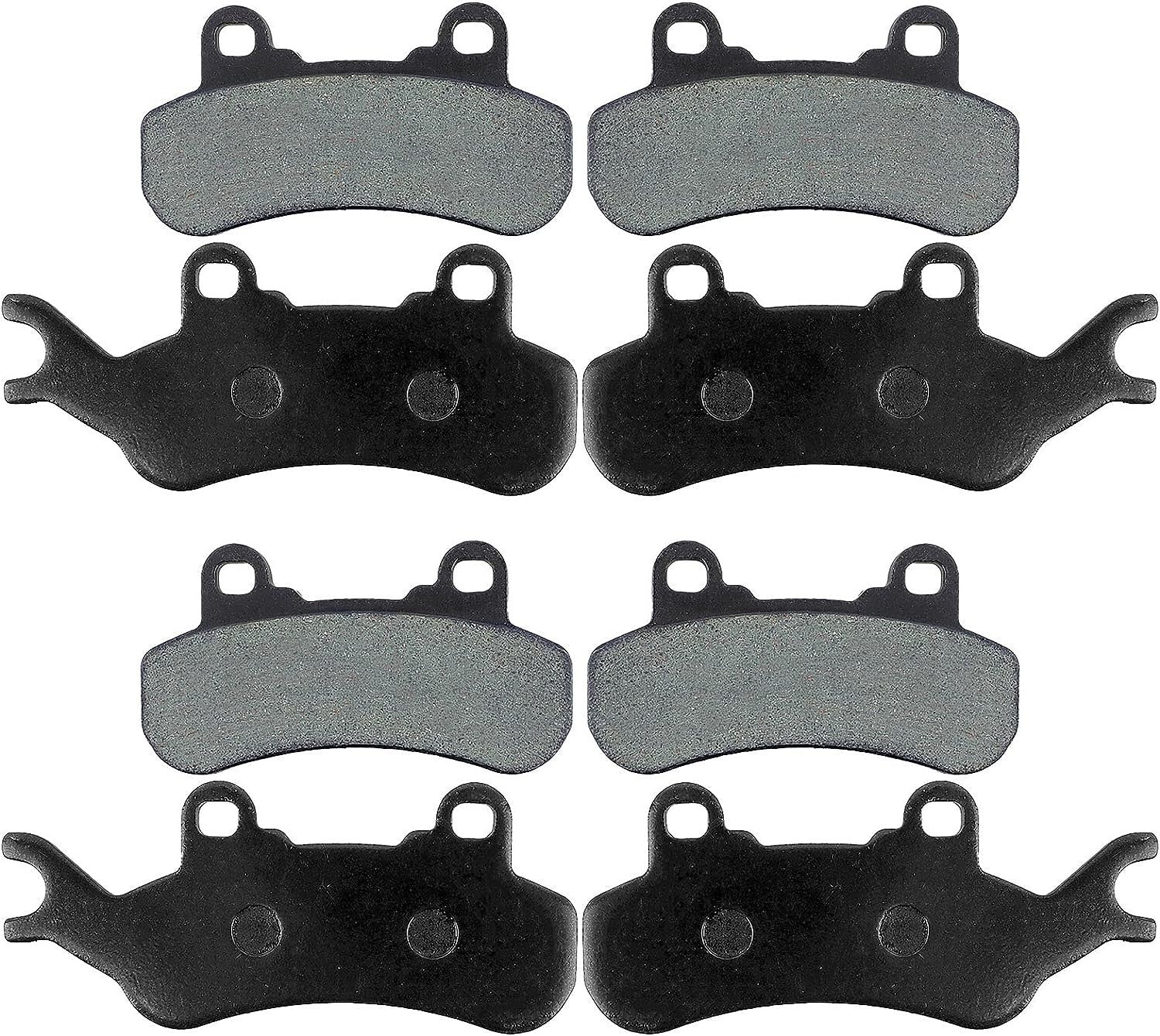 Front and Rear Brake Pad for Can-Am for Defender Max HD10 4x4 for Defender Max HD8 4x4