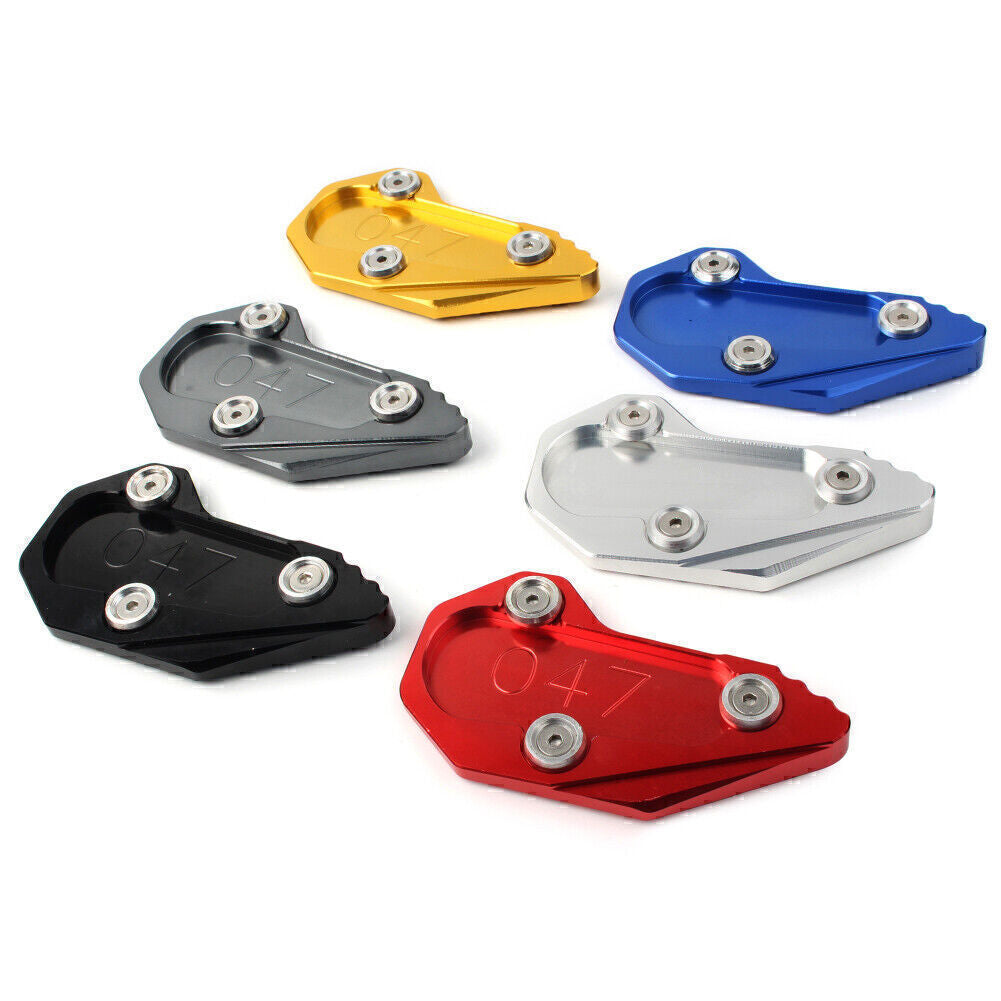 For 1200R R1200RS 2015-16 Kickstand Side Stand Extension Enlarger Pad Aluminium