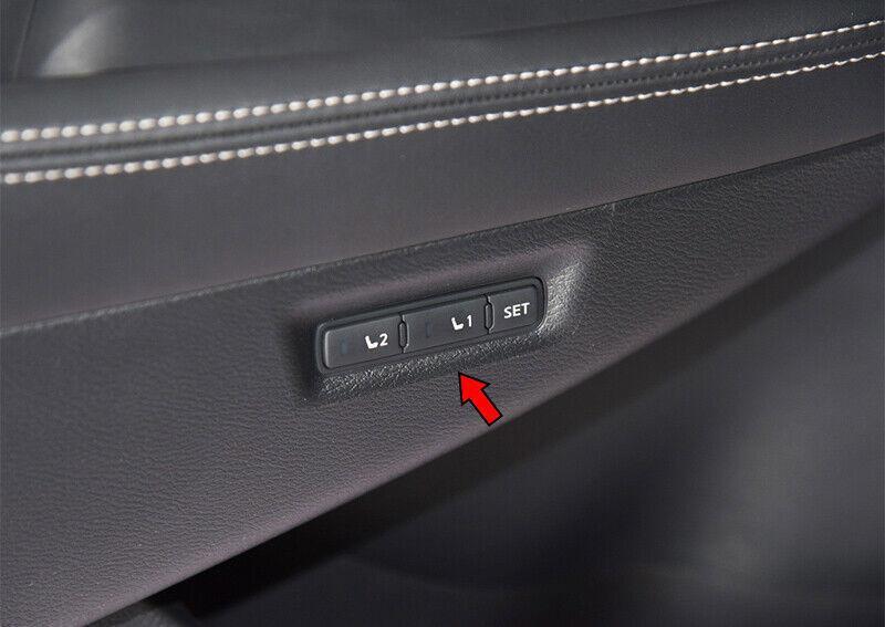 for Nissan Murano 2015-2021 Silver Matte Inside Skylight Handle Frame Cover Trim