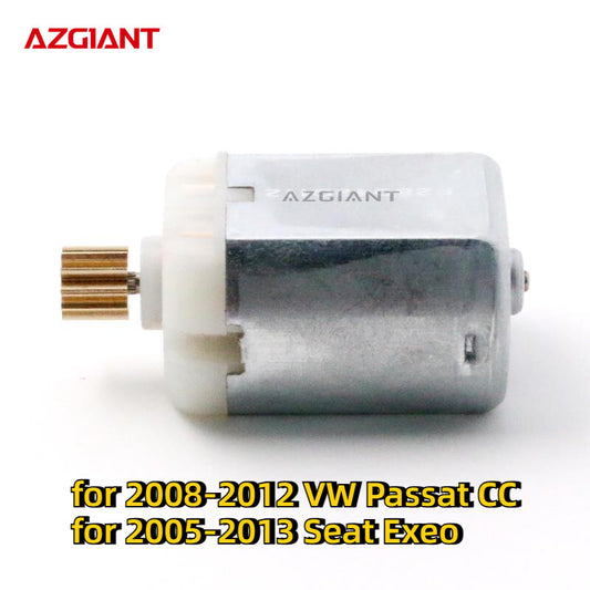 The rear door lock actuation motor is compatible with 2005-2013 Exeo seats and 2008-2012 for Volkswagen for Passat CC seats.