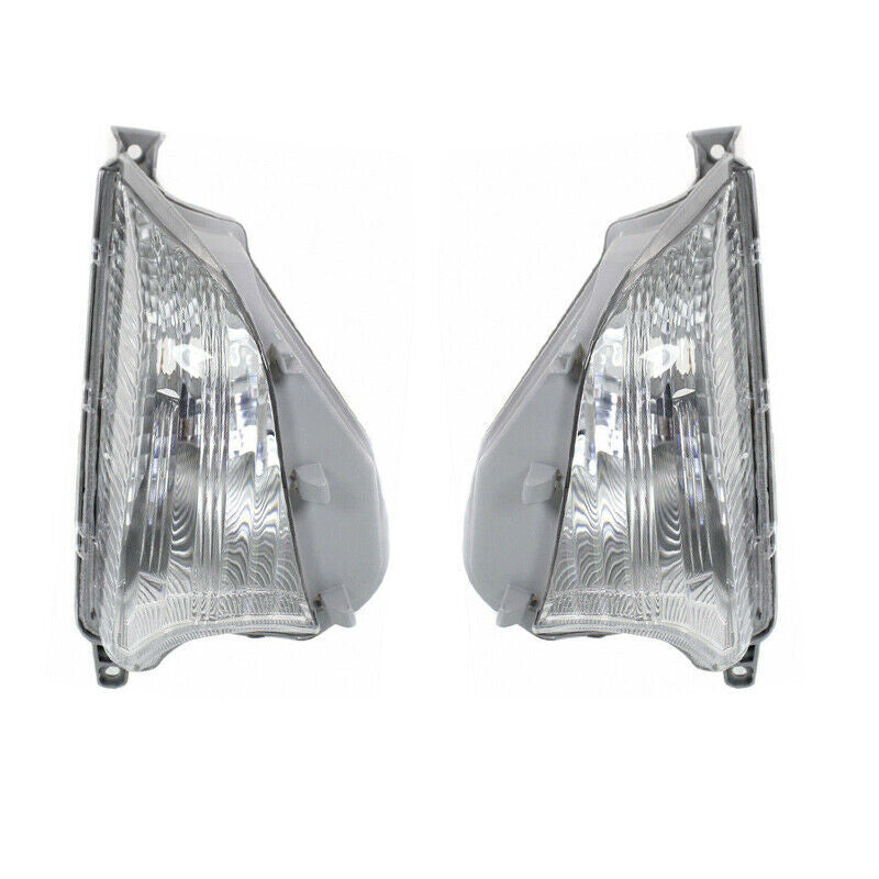 Pair For 2015-2016 for Toyota Prius C Front Bumper Corner Lamp Turn Signal Lamp