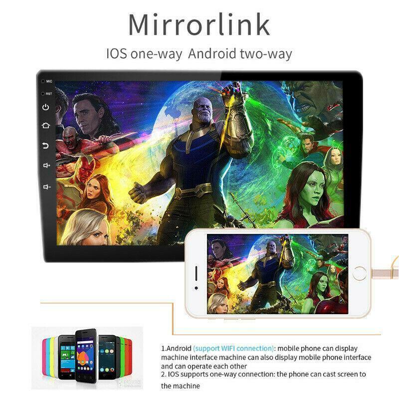Stereo 9inch Android 9.1 Car Radio GPS Navigation fit for Smart Fortwo 2011-2015