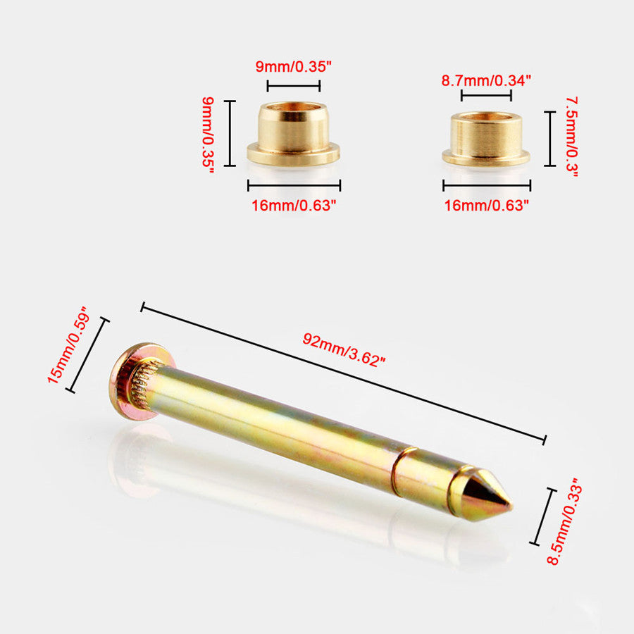 Car Door Hinges Pin Bushing Repair Kit Universal for Ford Trucks for SUV Others