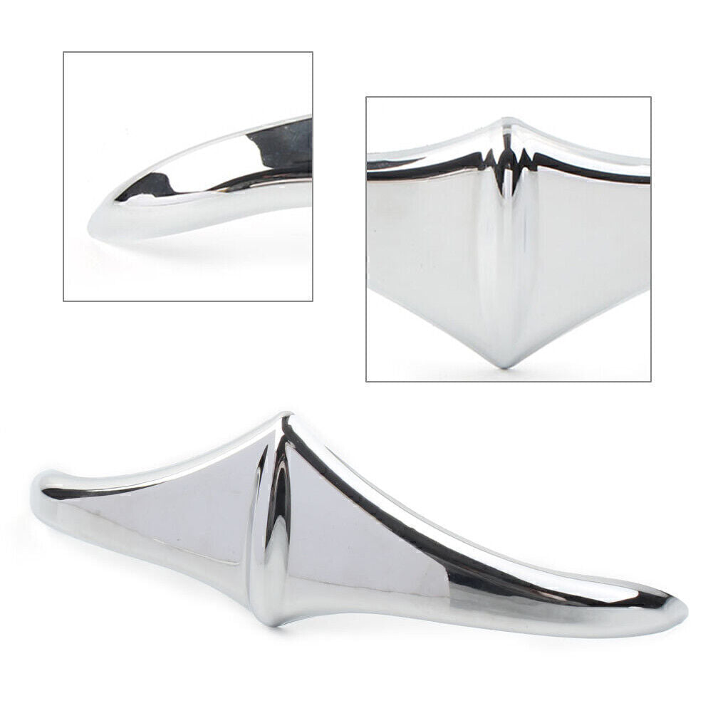 for Harley Touring Street Glide Chrome Rear Fender Accent Leading Edge Tip Trim