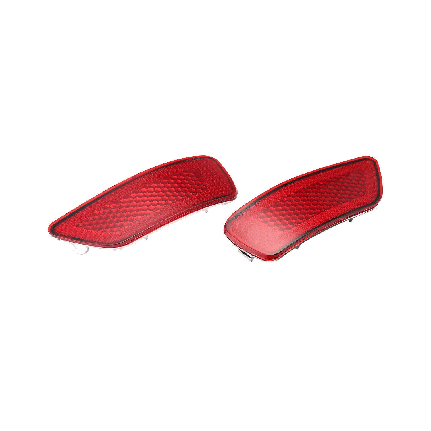 1Pair Rear Left+Right Bumper Reflector Light for Jeep Grand Cherokee Compass