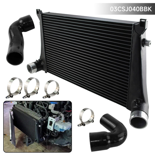 For MK7 GTI for Golf R VAG 1.8T 2.0T 8V A3 S3 Inlets 70MM Competition Intercooler