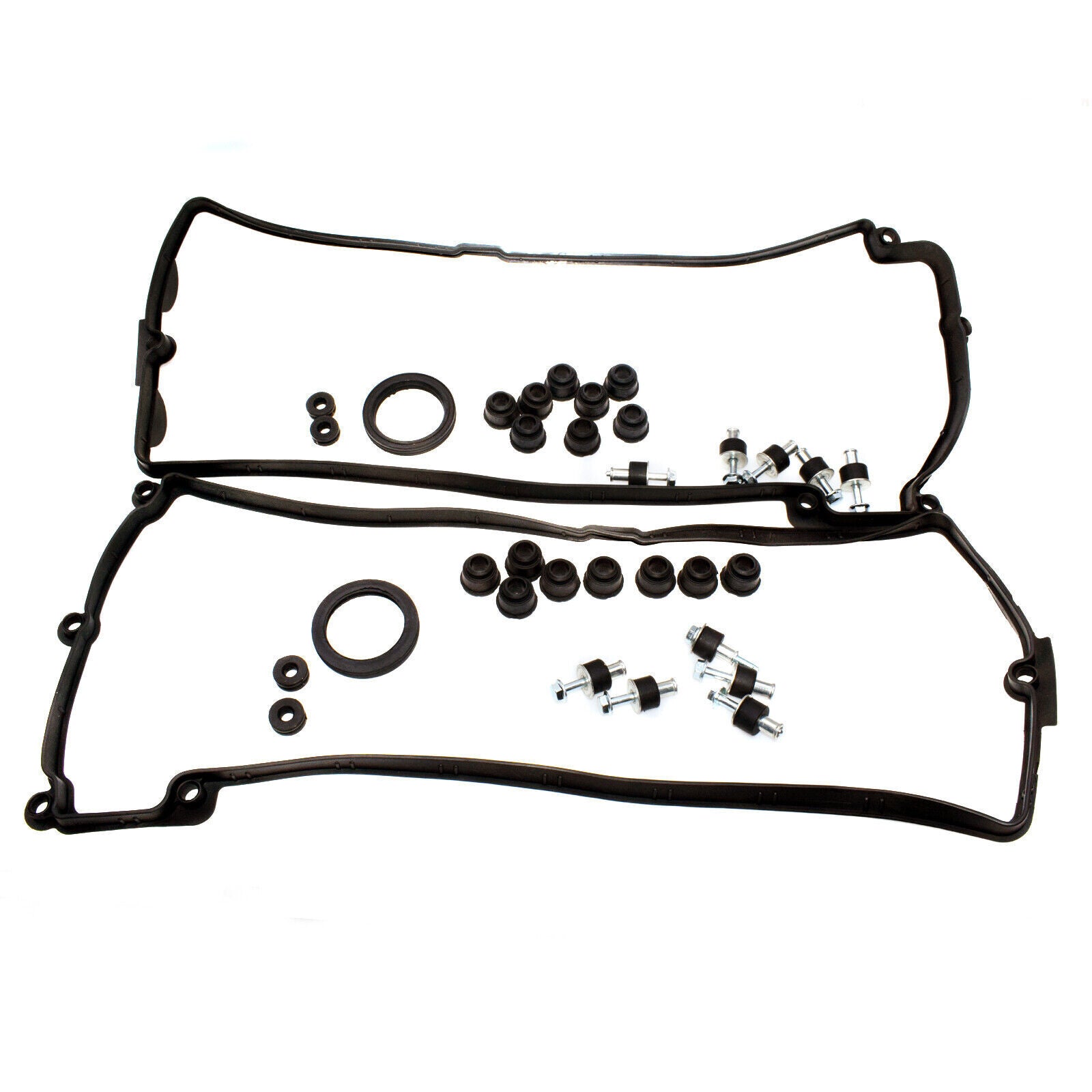 for BMW 545i 550i 650i 745i 750i X5 Valve Cover Gasket Set LH  RH 11127513194