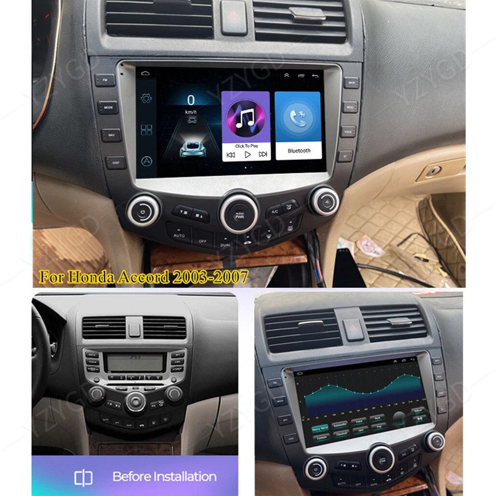 for Honda for Accord 2003-2007 Stereo 9 Android 14 Carplay Car Radio GPS Navi WIFI