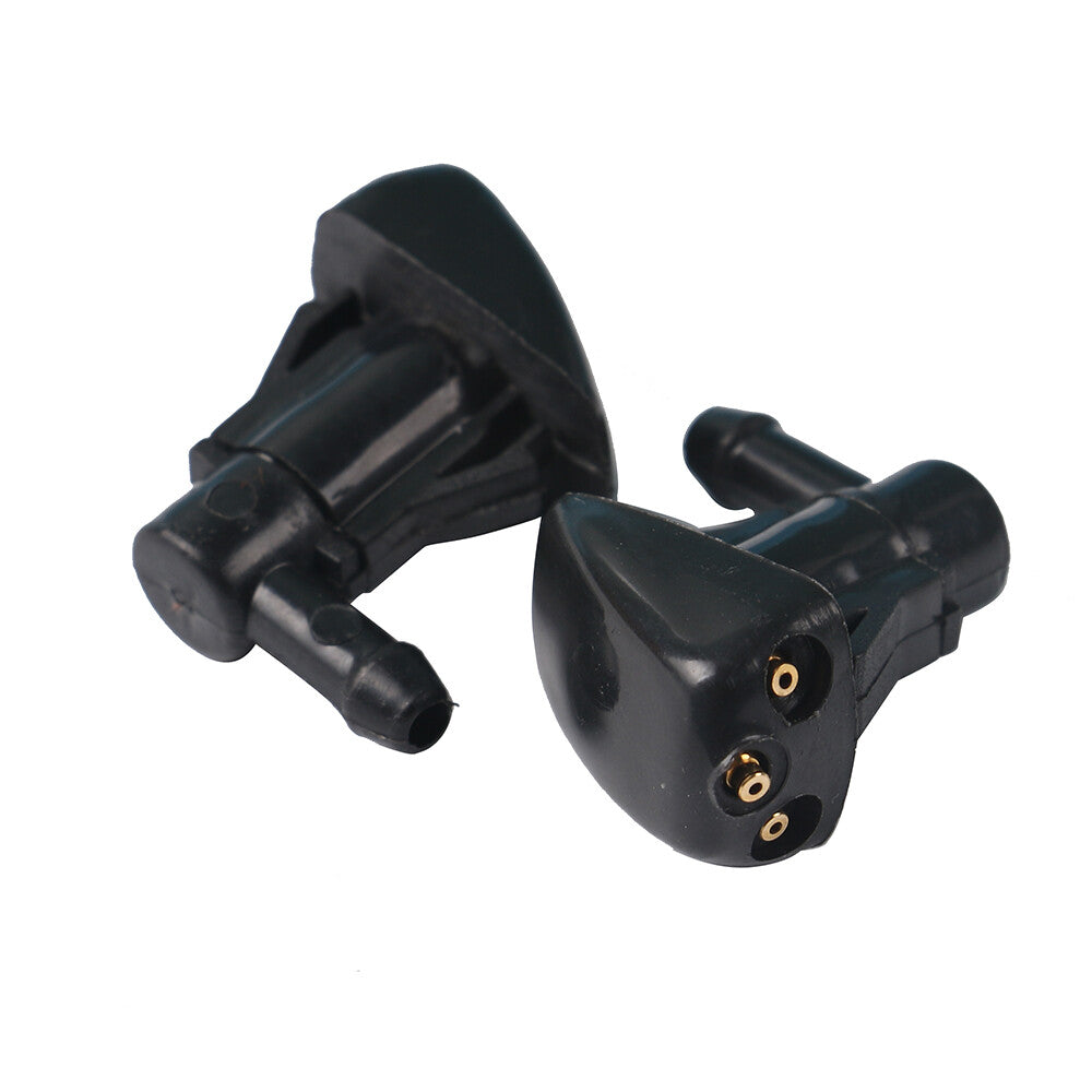 Fits for Tucson Sportage 2005-2010 2Pcs Front Windshield Wiper Washer Jet Nozzle
