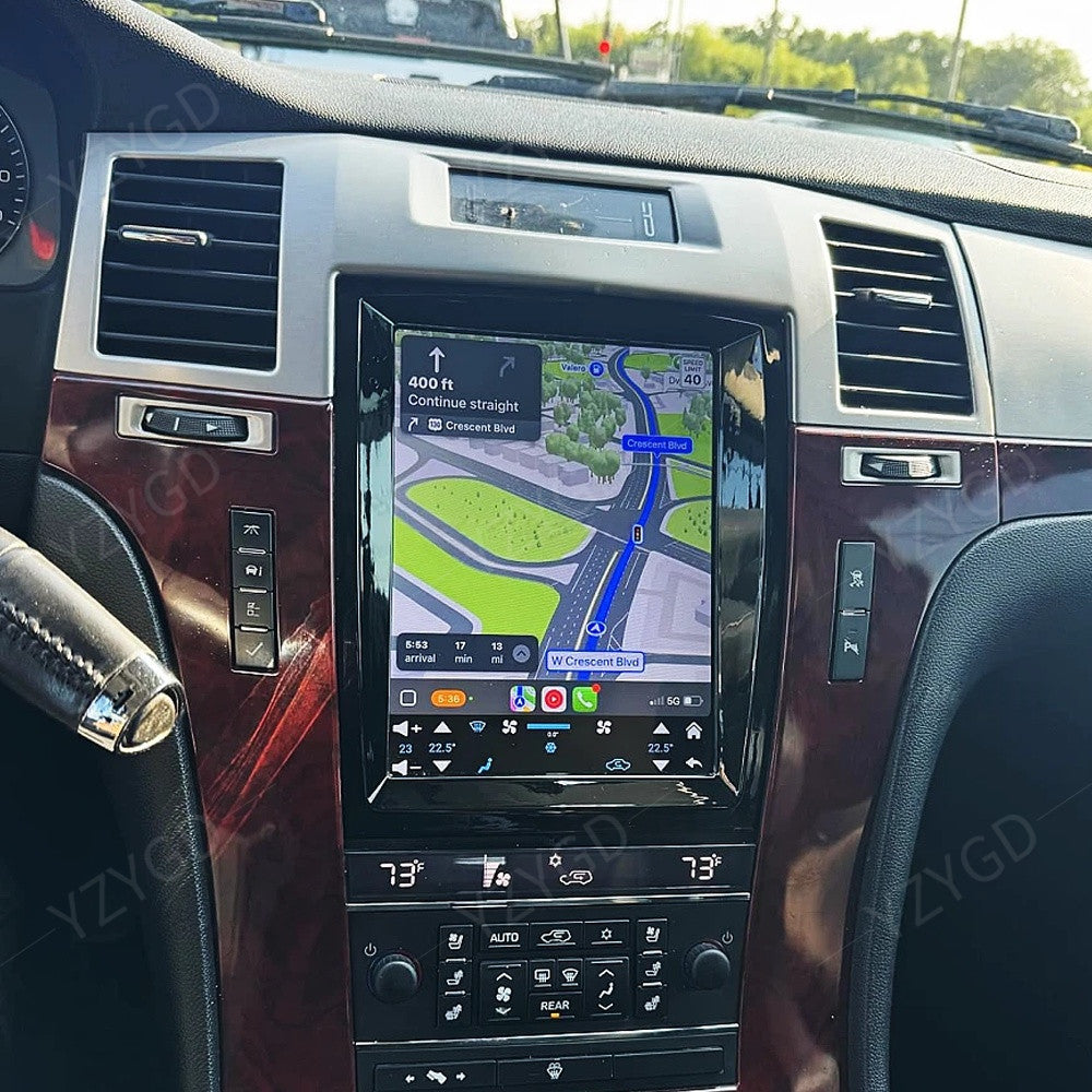 Android Auto Carplay Car Stereo Radio for Cadillac for Escalade 2007-2014 GPS Screen