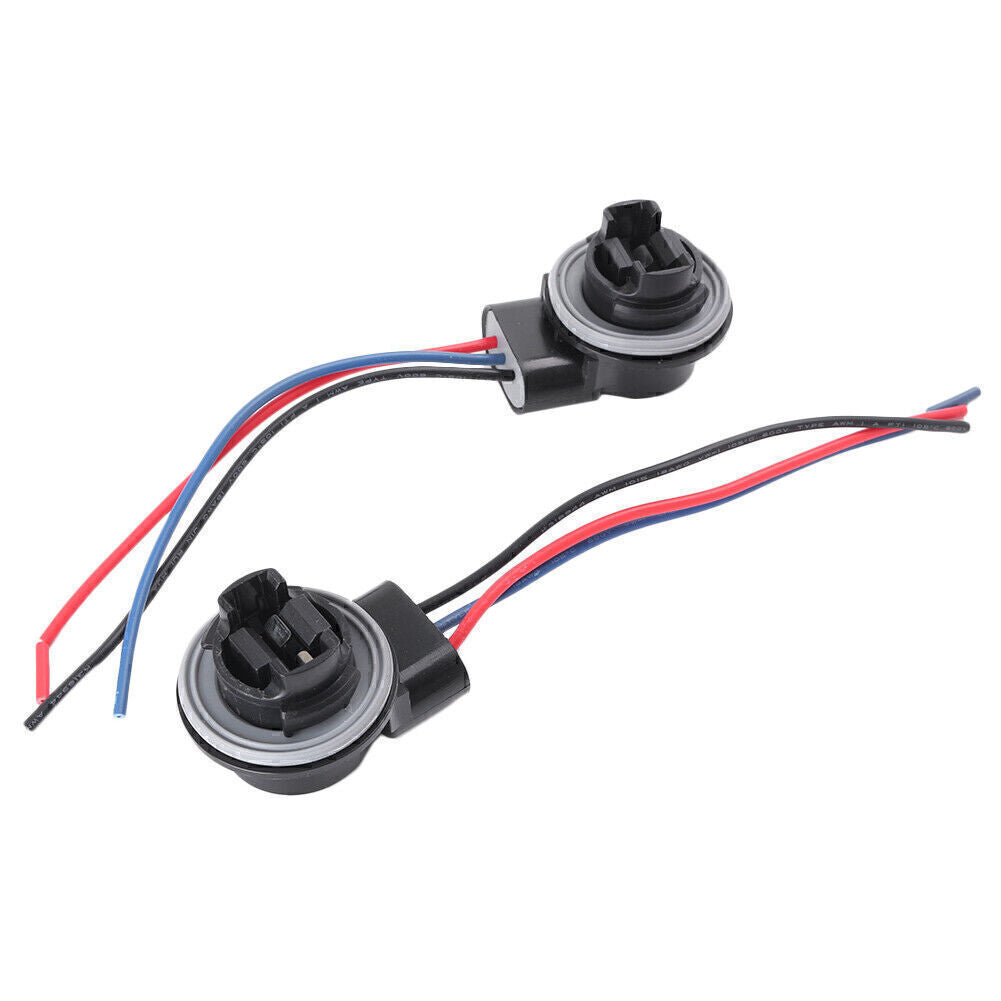 3156 3056 3456 Bulb Socket Brake Turn Signal Light Harness Wire Plug Connector