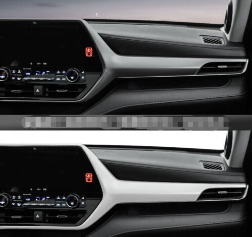 Center Console Matte Silver for Toyota Highlander 2020-2023 Dash for Co -Pilot Strip