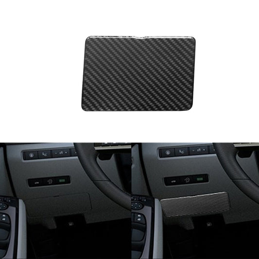Carbon Fiber Fuse Door Cover Frame Cover Trim for Nissan Altima 2019-2022