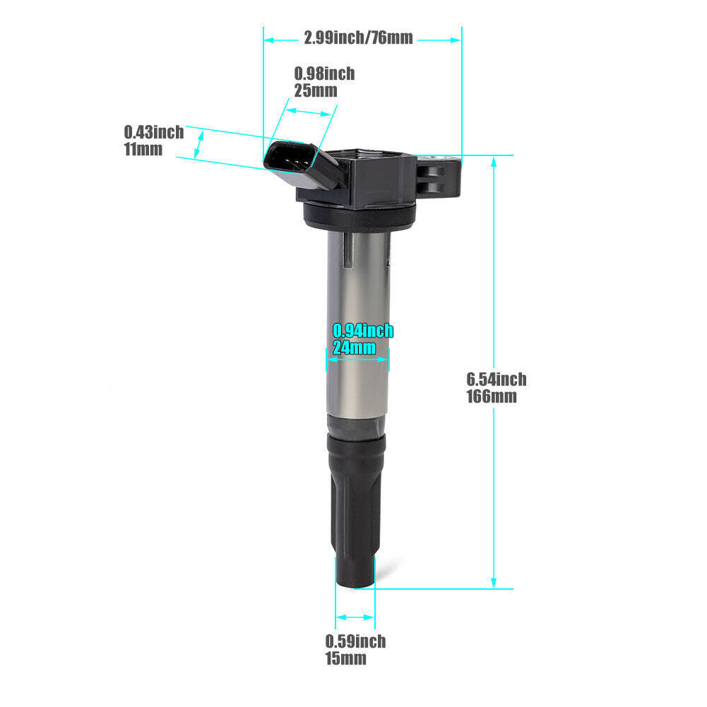 6PACK For 2005-2022  for Lexus I4 V6/8 90919-A2002 90919-02255 Ignition Coil
