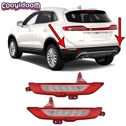 Rear bumper light marker light strip bulb assembly for Lincoln MKC 2015 - 2019