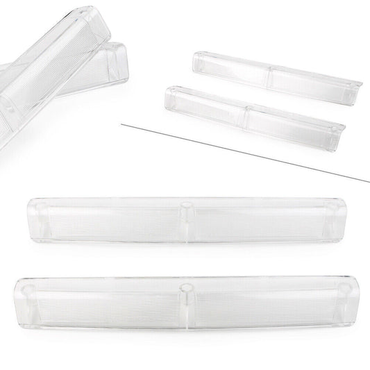 2x Side Light Clear Lens Covers Fit for Harley Touring FLHTC Tour Pack Pak Trunk