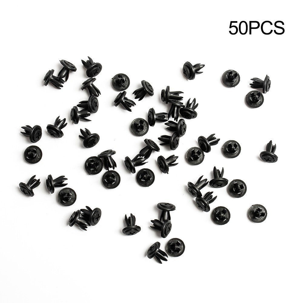Car sales clip external mold decoration 6 mm hole diameter plastic rivet hot selling