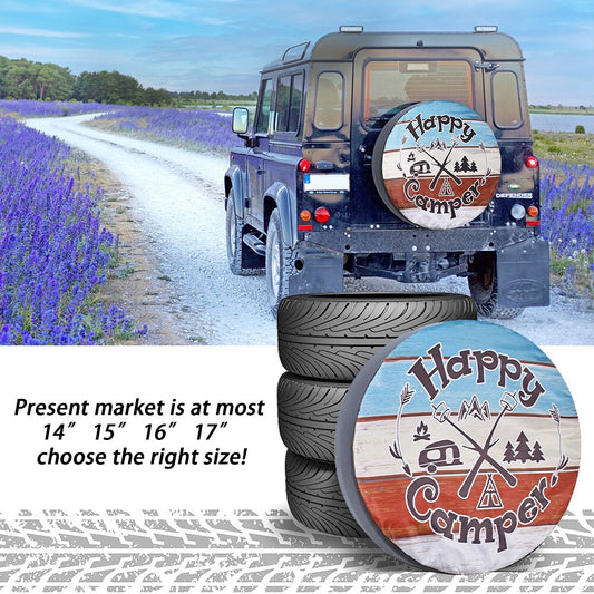 17 Universal Car Tire Cover Spare Wheel Protector for Diameter 80-83cm/31-33in