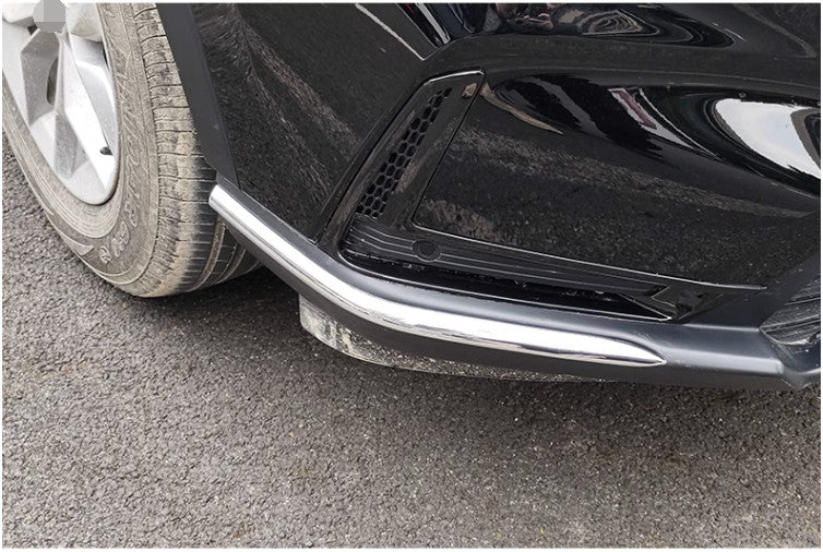 for Honda CRV CR-V 2023-2024 Chrome Front Bumper Side Spoiler Apron Guard Cover