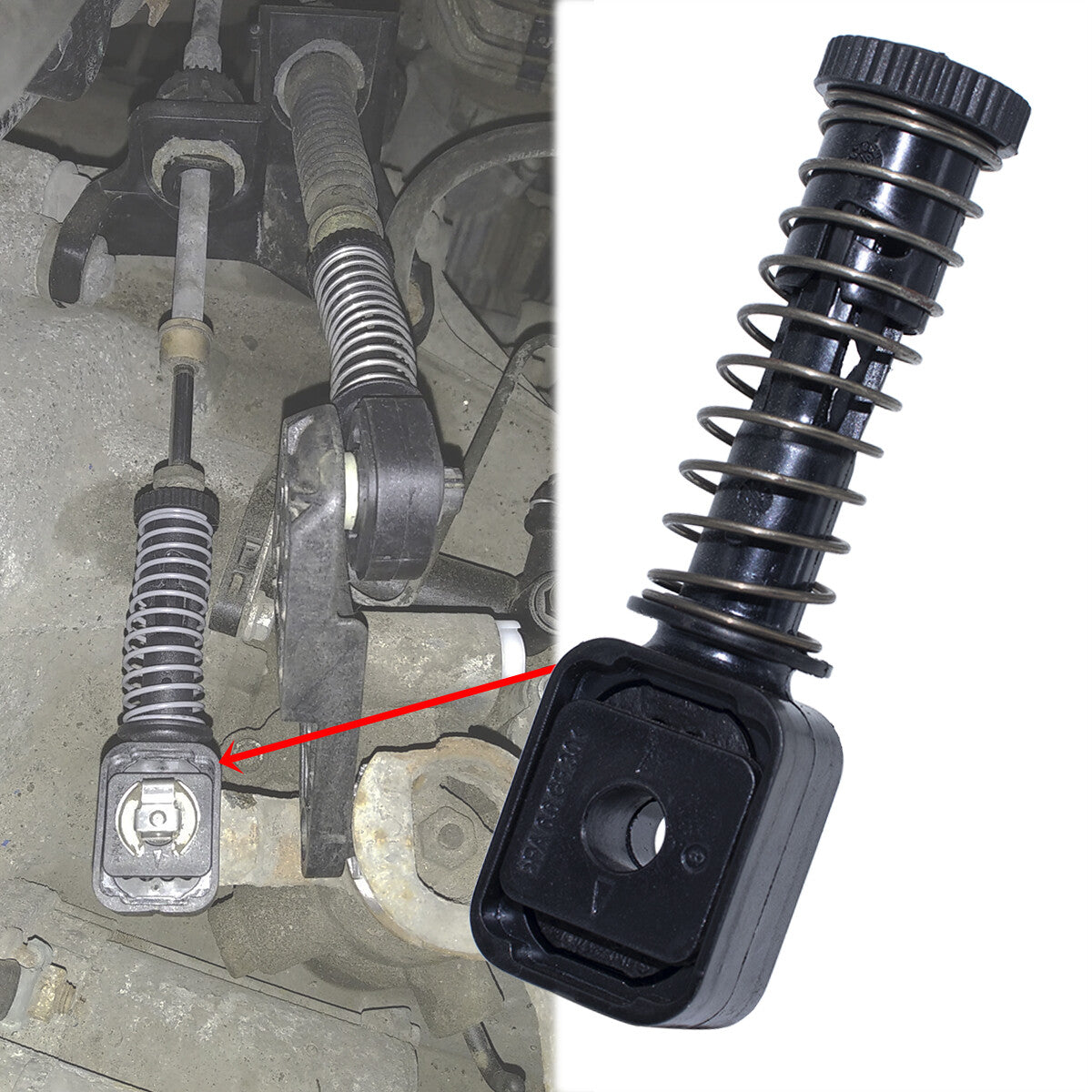 Shifting Problem Fix for VW for Golf MK5 Gear Shaft Selector Lever Cable Linkage End