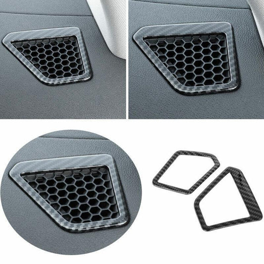 Carbon Fiber Dashboard Upper Air Outlet Vent Trim for BMW 3-Series G20 2019-2021