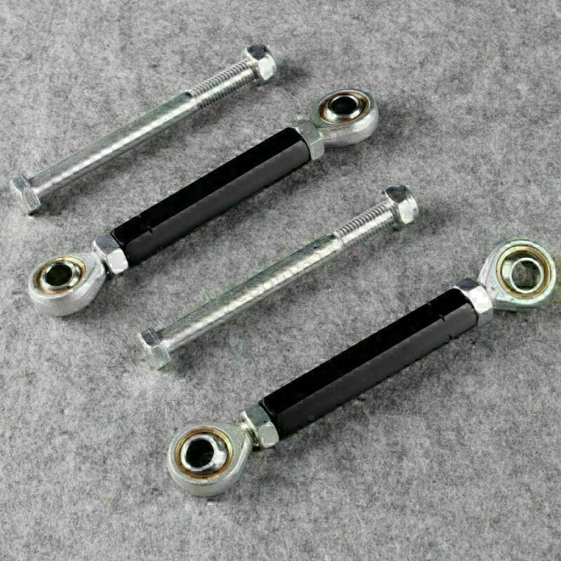 Rear Adjustable Lowering Links Drop Kit for Yamaha 2006-13 YZF R6 2008-13 Black