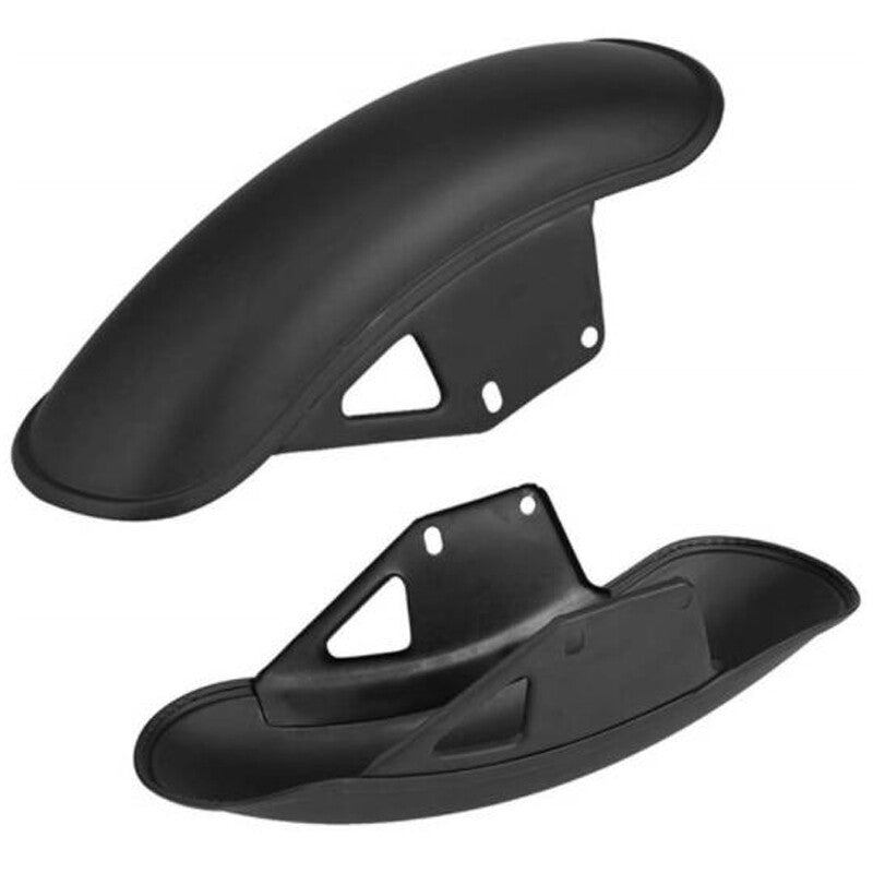 1 motorcycle front fender, mudguard, wheel cover, aerodynamic splash protection
