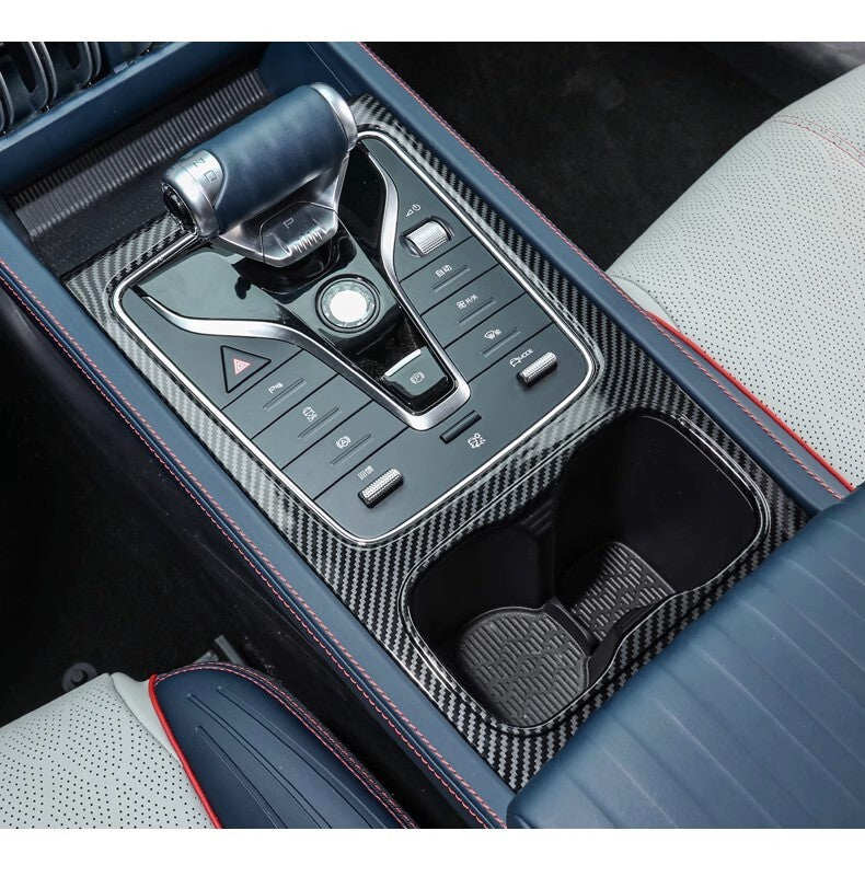 for BYD Atto 3 2023 Accessories Car Central Control Shift Box Panel Trim Cover