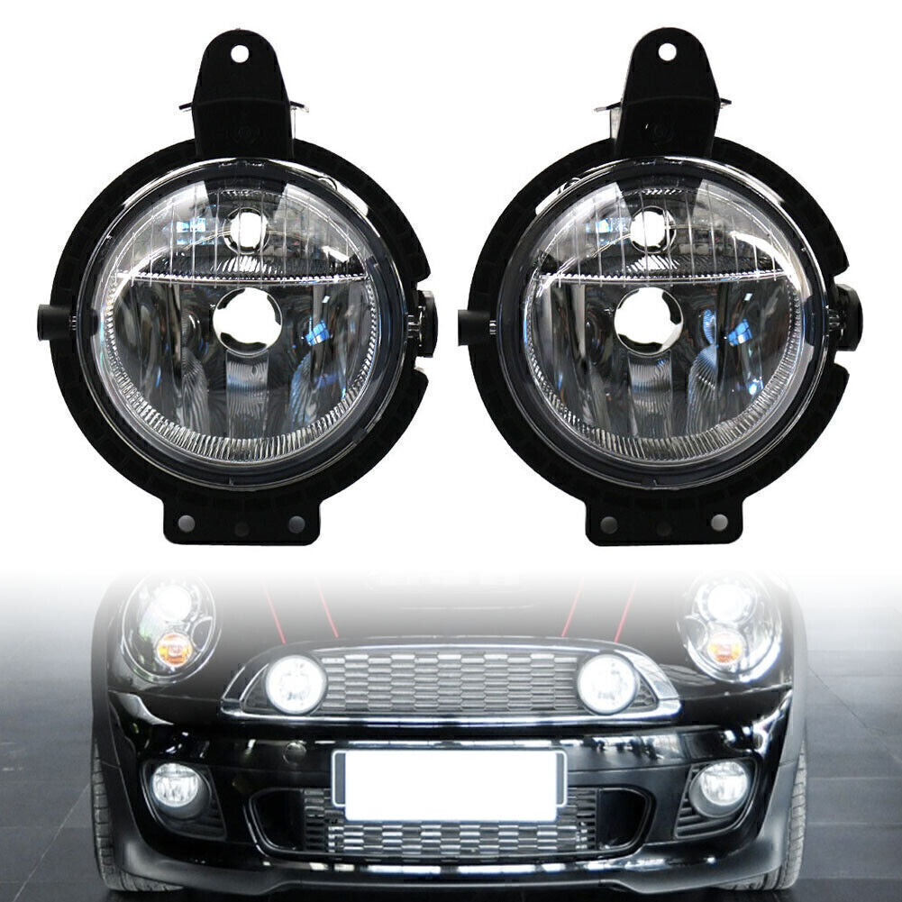 2x 63172751295 Front Bumper Fog Light Lamp Fit for BMW for Mini Cooper
