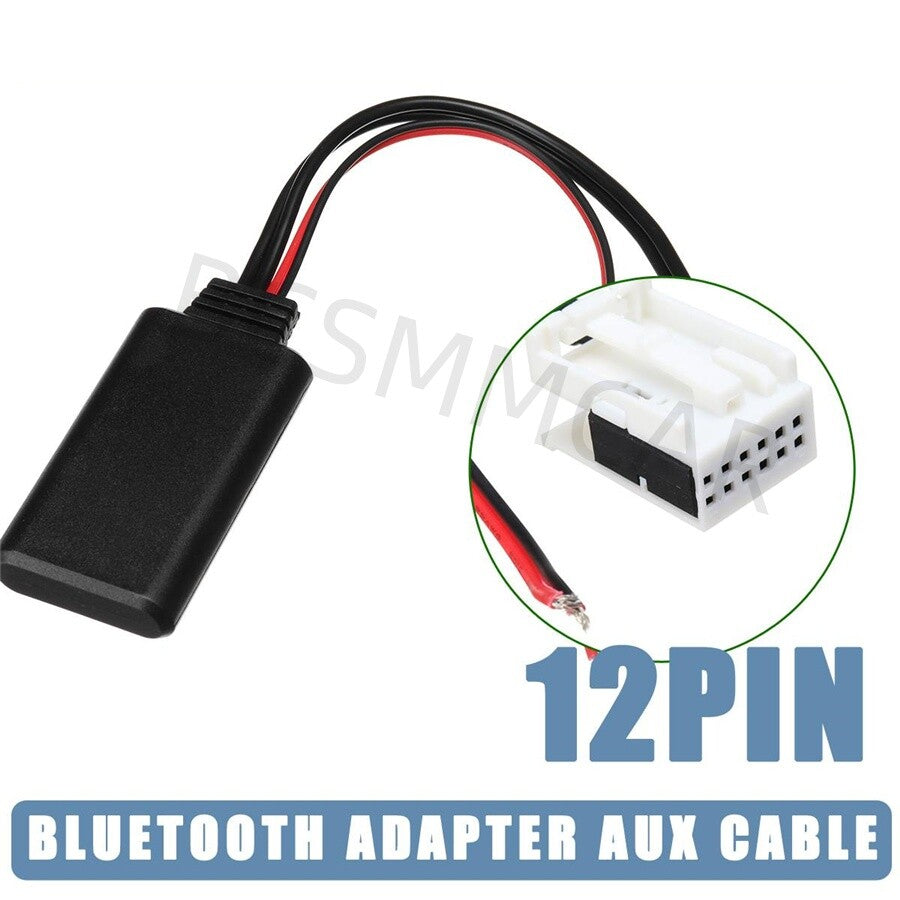 Car Bluetooth Module Radio Stereo Aux Cable Adapter Fit for BMW E60 2004-2010