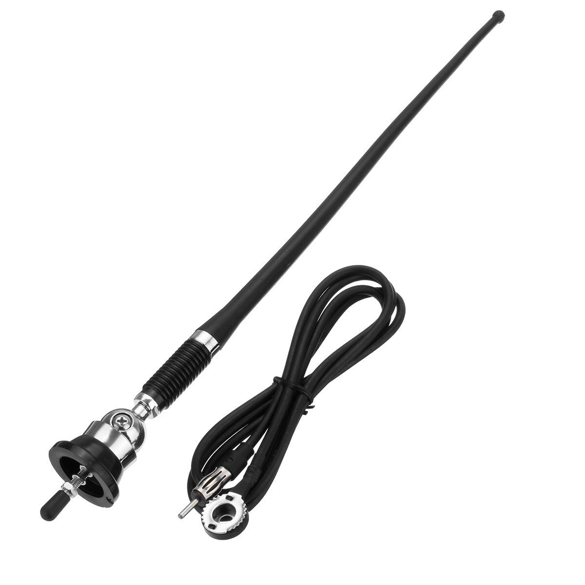 NEW Universal Mount Swivel Base Car Radio AM/FM Amplified Signal Aerial Antenna