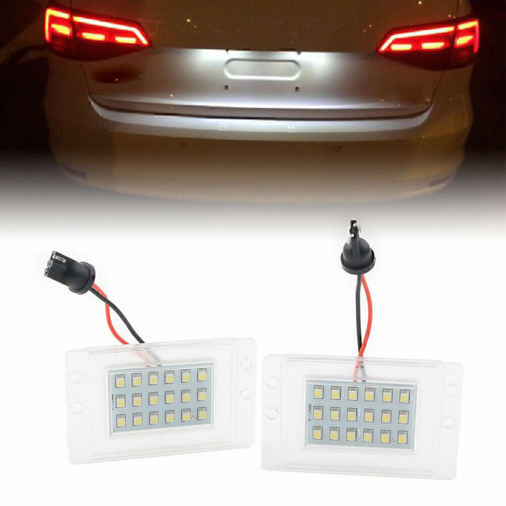 2Pcs 18LED License Plate Light Error for Volvo 855 93-97 V70 V70 XC 1997-00