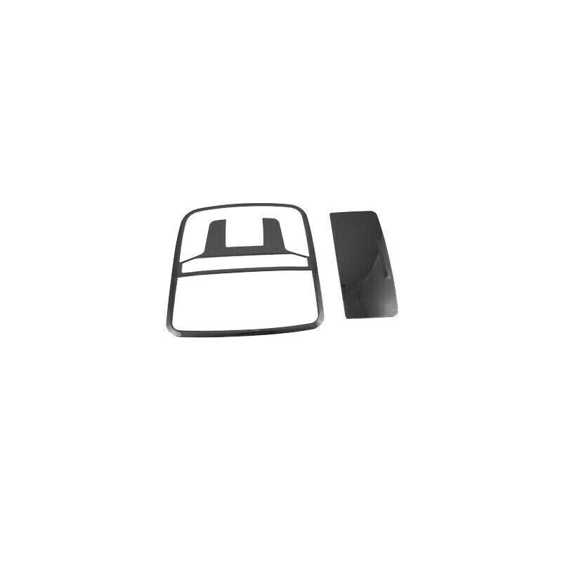 Front Reading Lamp Frame Cover Trim for Honda CRV CR-V 2017-22 Black Titanium