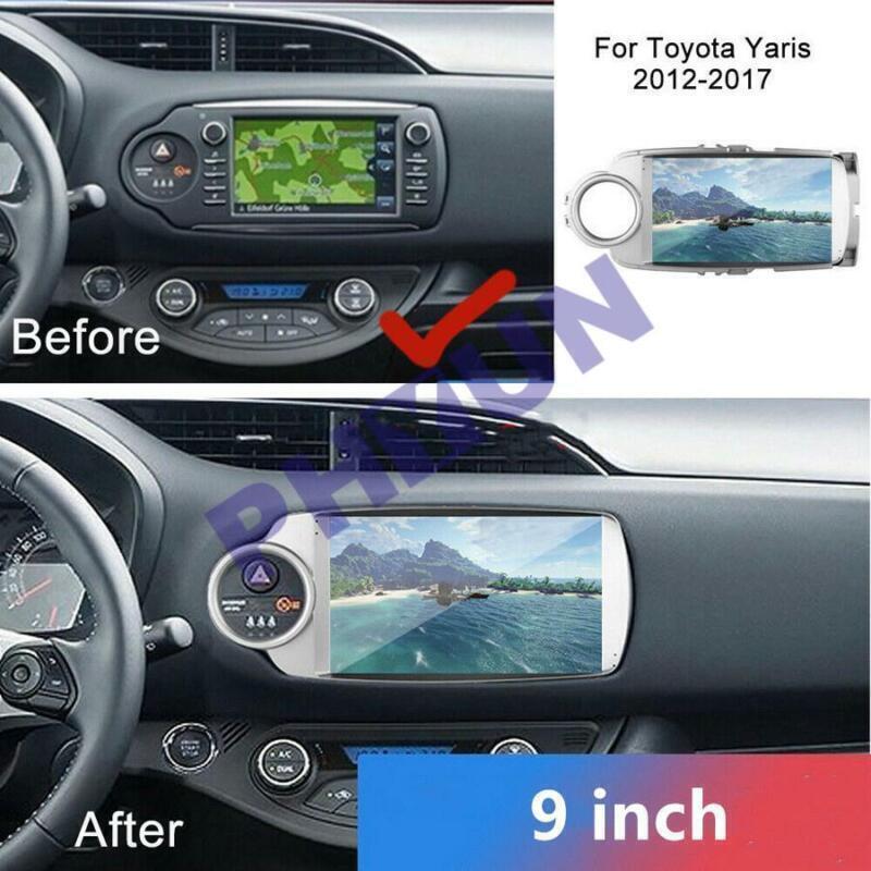 9 Android 10.0 Car Radio GPS Multimedia Player for Toyota Yaris/Vitz 2012-2017