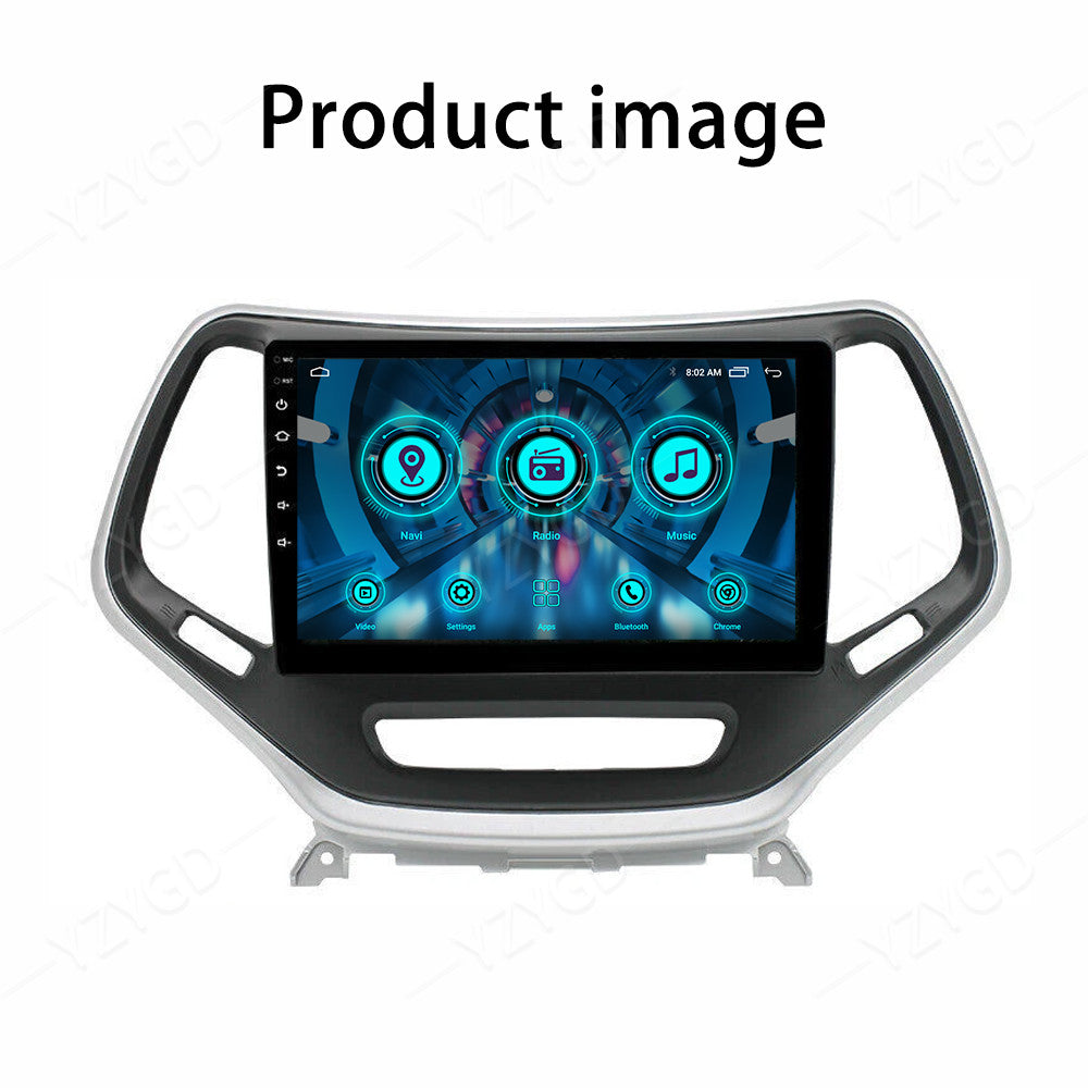 for Jeep Cherokee 2015-2018 Stereo Apply CarPlay Android Car Radio GPS Navi Wifi
