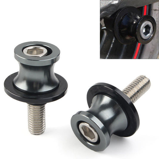 CNC Schwingenspulen Slider Stand Schrauben 10MM f¨¹r for KAWASAKI ZX6R 1998-11 Titan