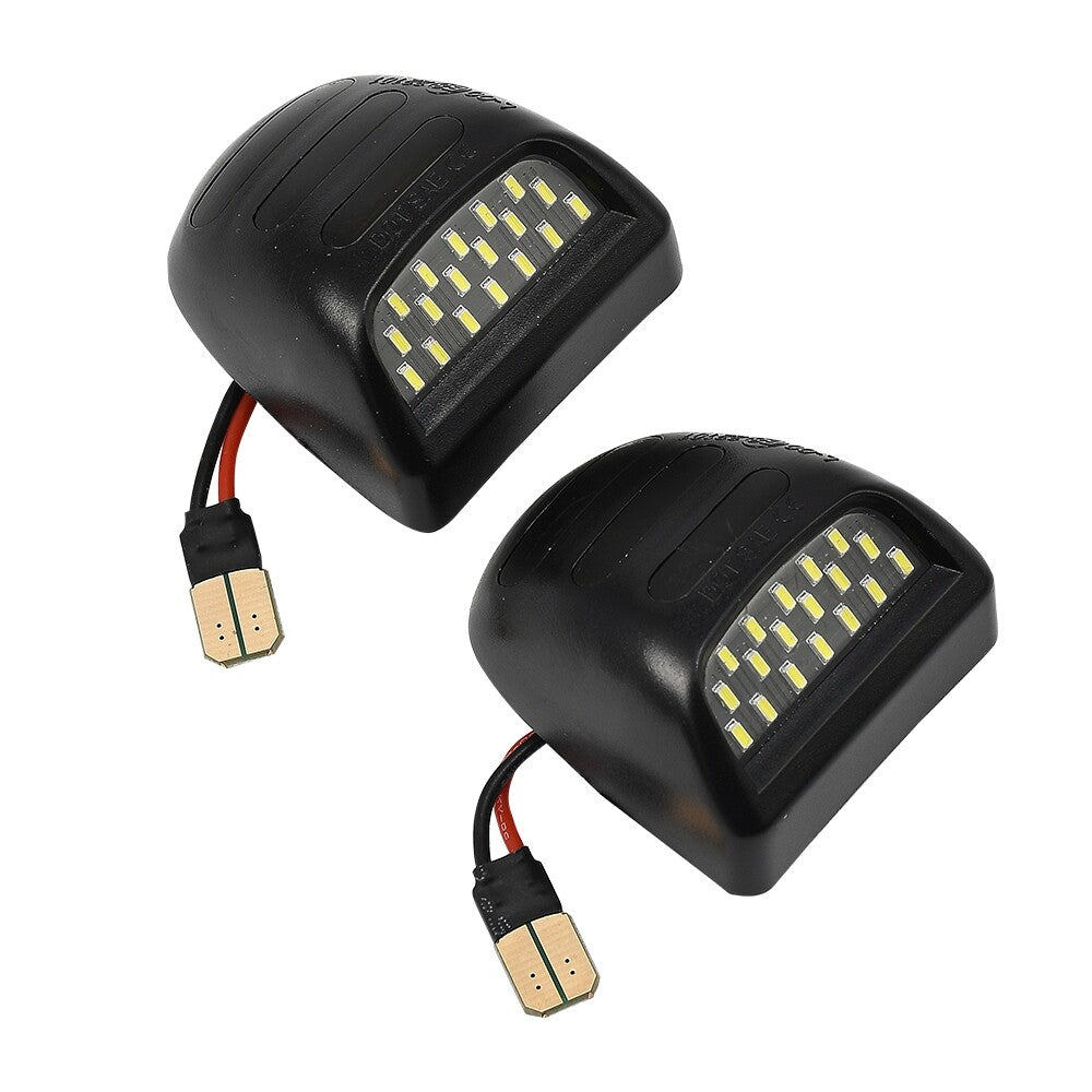2LED License Plate Light Tag Lamps for Chevy Silverado 1500 2500 3500,Suburban