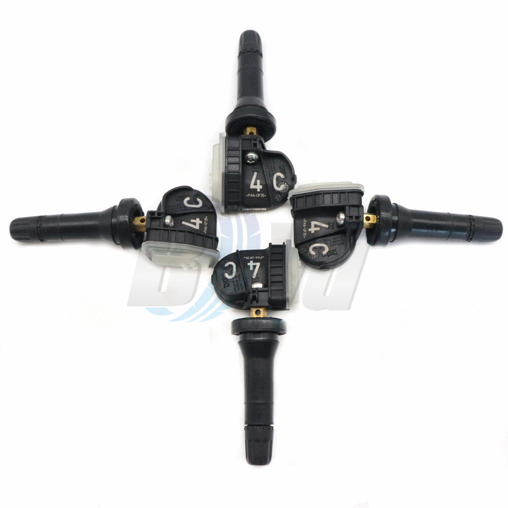 set (4) 13516165 Tire Pressure Sensor (TPMS) suitable for GM, for Chevrolet , for GMC , for Cadillac , and for Buick .