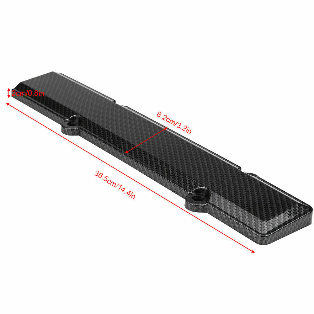 ABS CARBON FIBER LOOK VALVE COVER SPARK PLUG INSERT for HONDA B18 B16SERIES VTEC