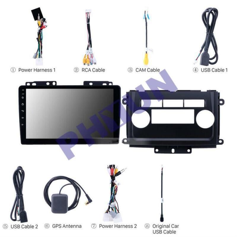 9 Android 10 Car Radio GPS Multimedia Player for Nissan Frontier/Xterra 2009-12