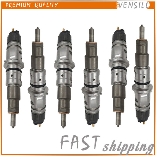 Set of 6 Fuel Injector for 2007-12 for Ram 2500 3500 for Dodge for Ram 2500 3500 0445120050