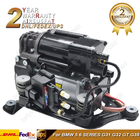 for BMW G31 G32 GT G38 Air Suspension Compressor Pump + Valve Block 37206886721