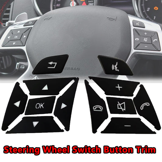 for Mercedes-Benz C Class Button Switch W204 11-2013 Steering Wheel Trim Cover