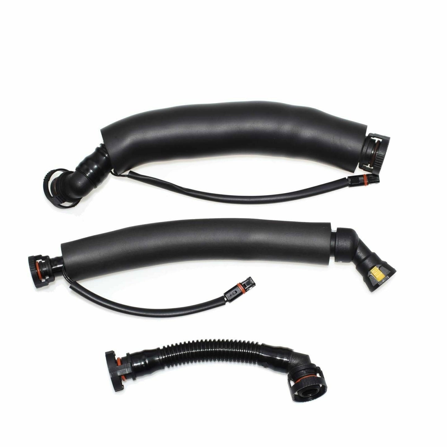 for BMW E60 E90 E91 325i 330i 525i 11157567801 Crankcase Vent Breather Hoses Kit