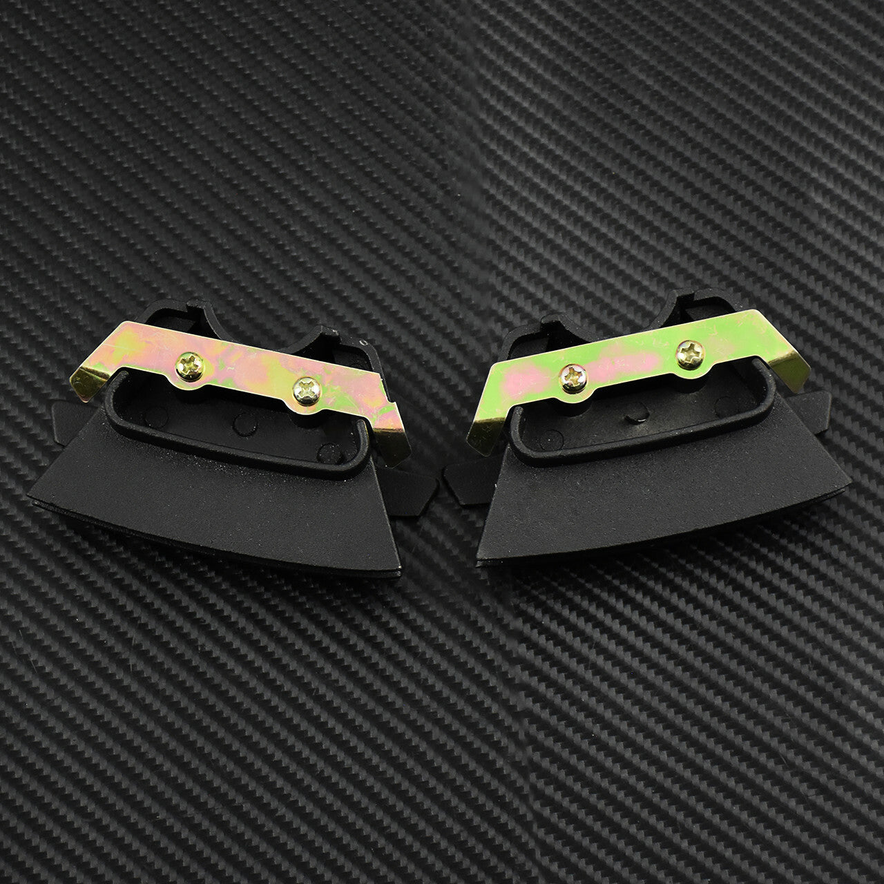 Black Finned Spark Plug Covers Fit for Harley Touring Road King 2017-24 Softail