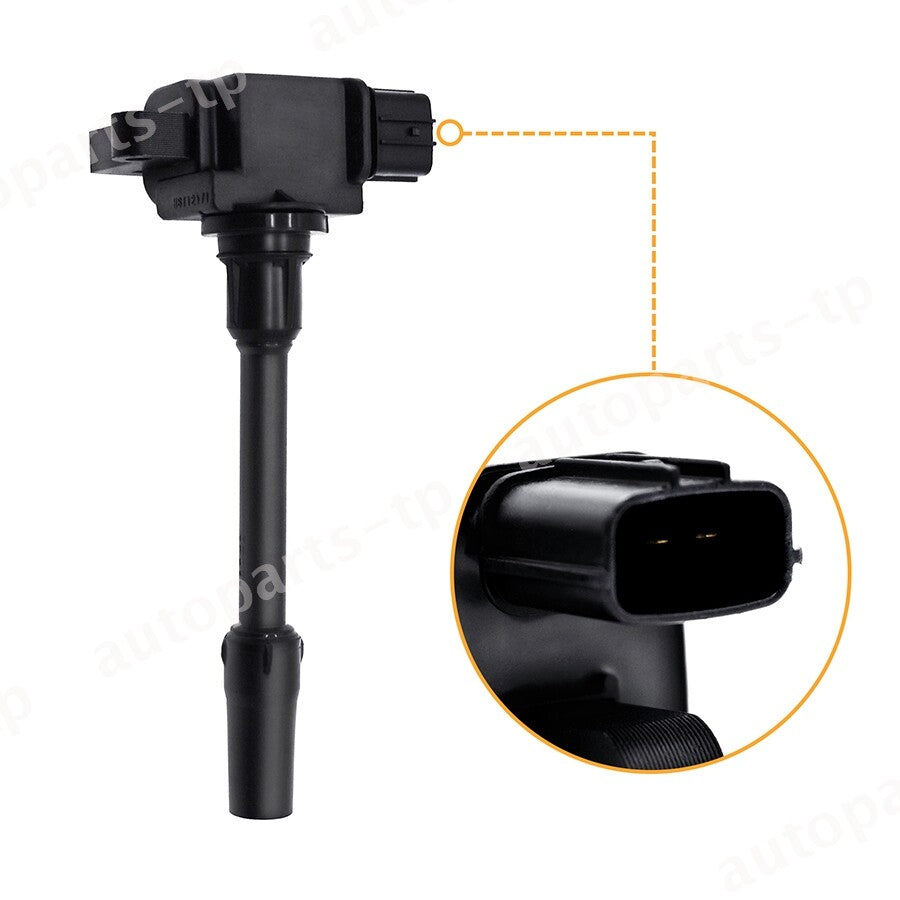 4x Ignition Coil H6T12471A MD362913 for Mitsubishi Lancer Mirage Eclipse Pajero