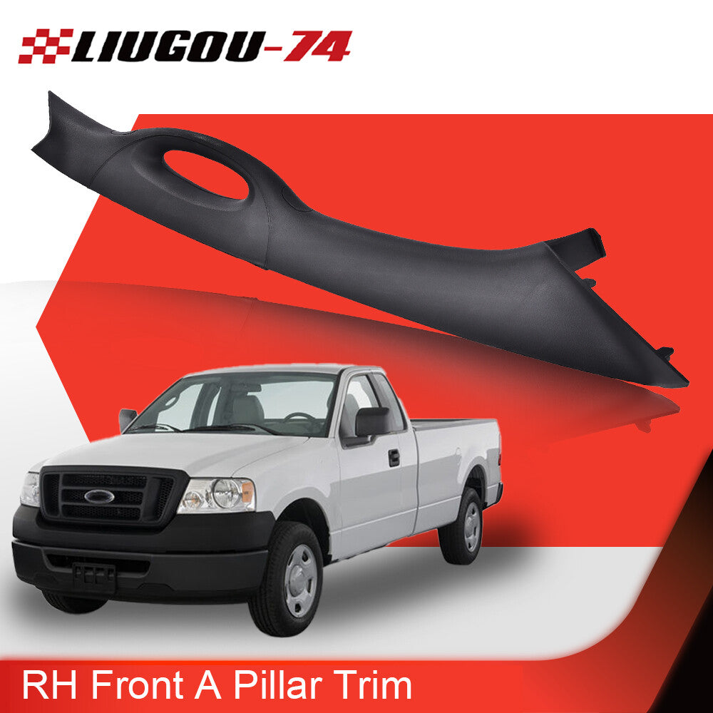 Suitable for 04-08 for Ford F-150 F-150 right-hand passenger side front A pillar trim black handle